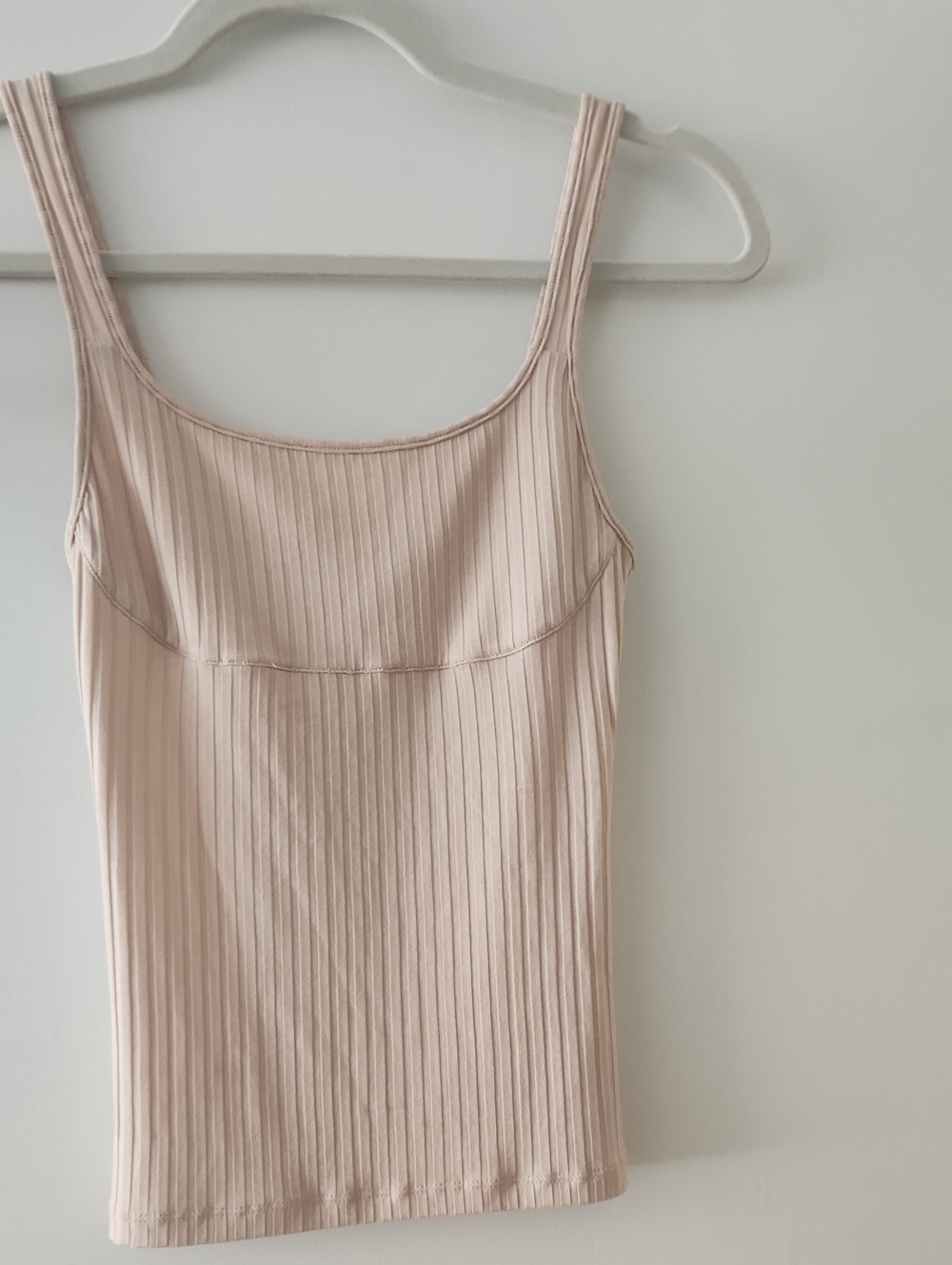 Fleur Du Mal | Blush Ribbed Tank